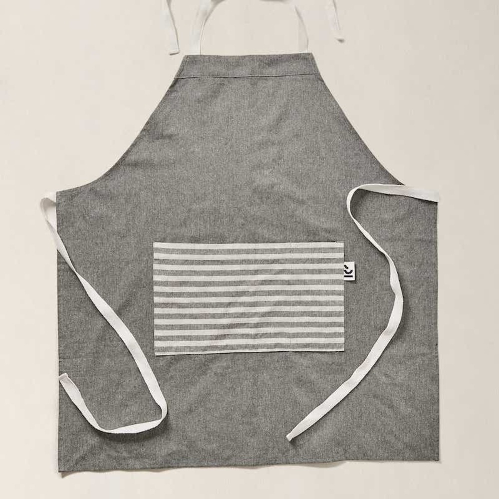 Cotton Striped Apron